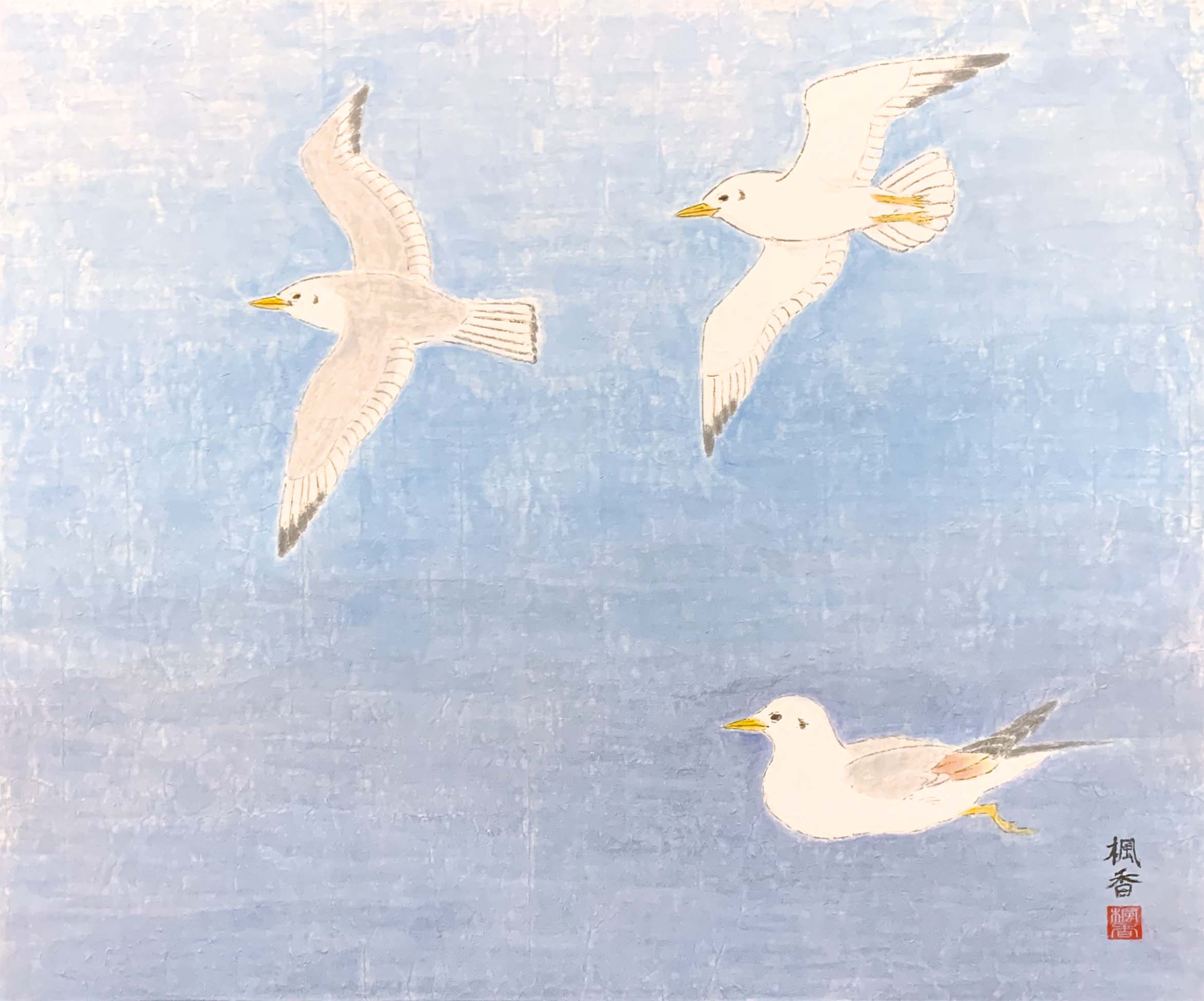 松村楓香 翔 F20号