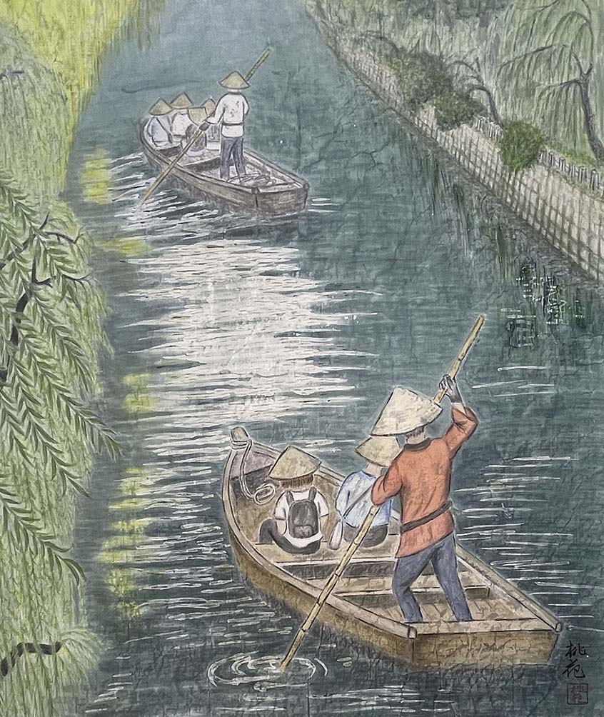 吉森桃苑 漫遊 F20号