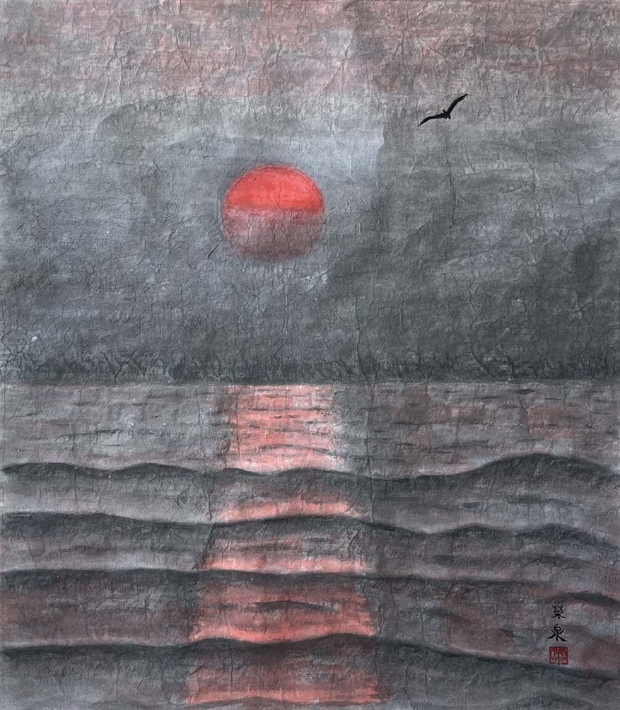 田中榮泉 茜色の日本海