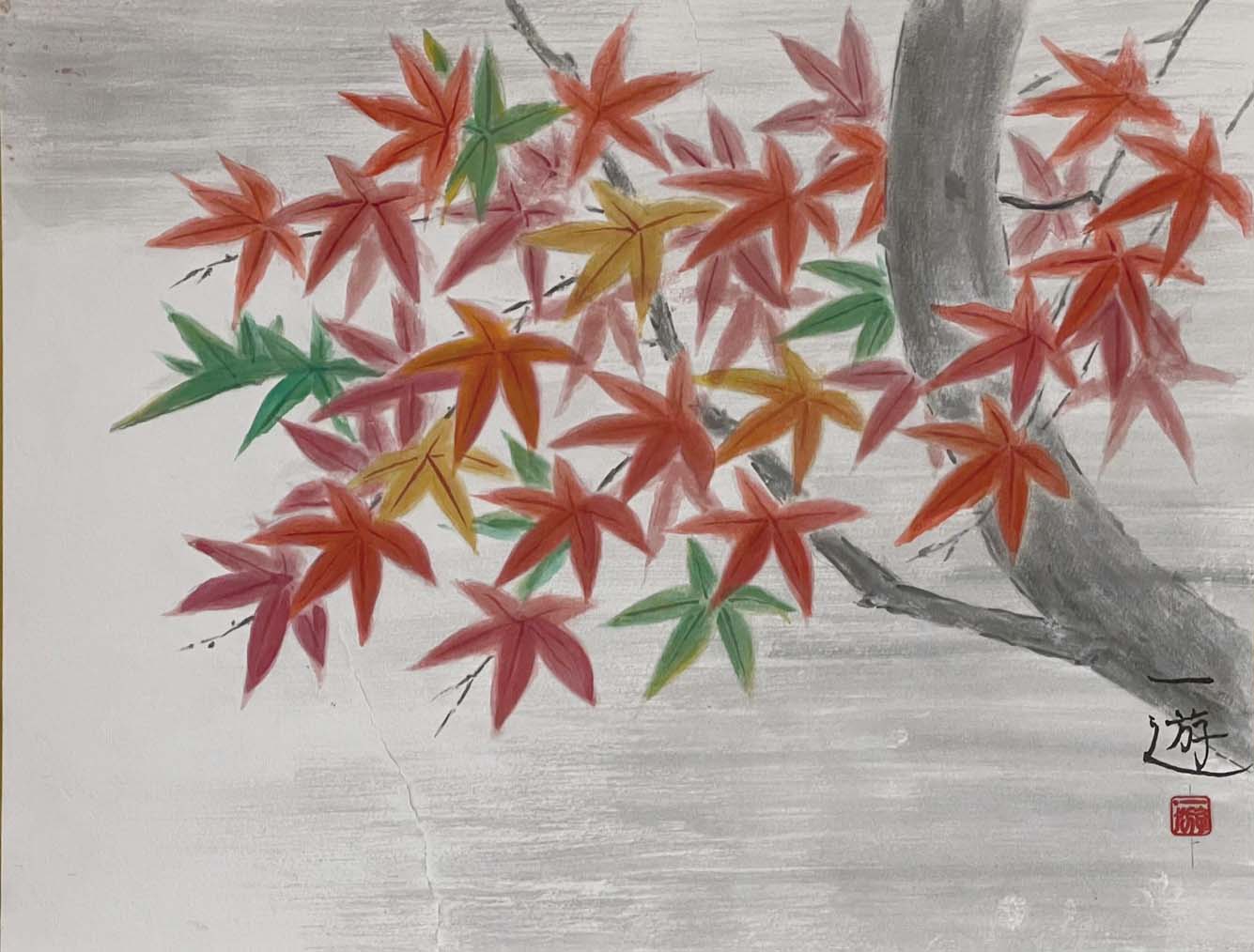 屋代一游 秋麗 F6号