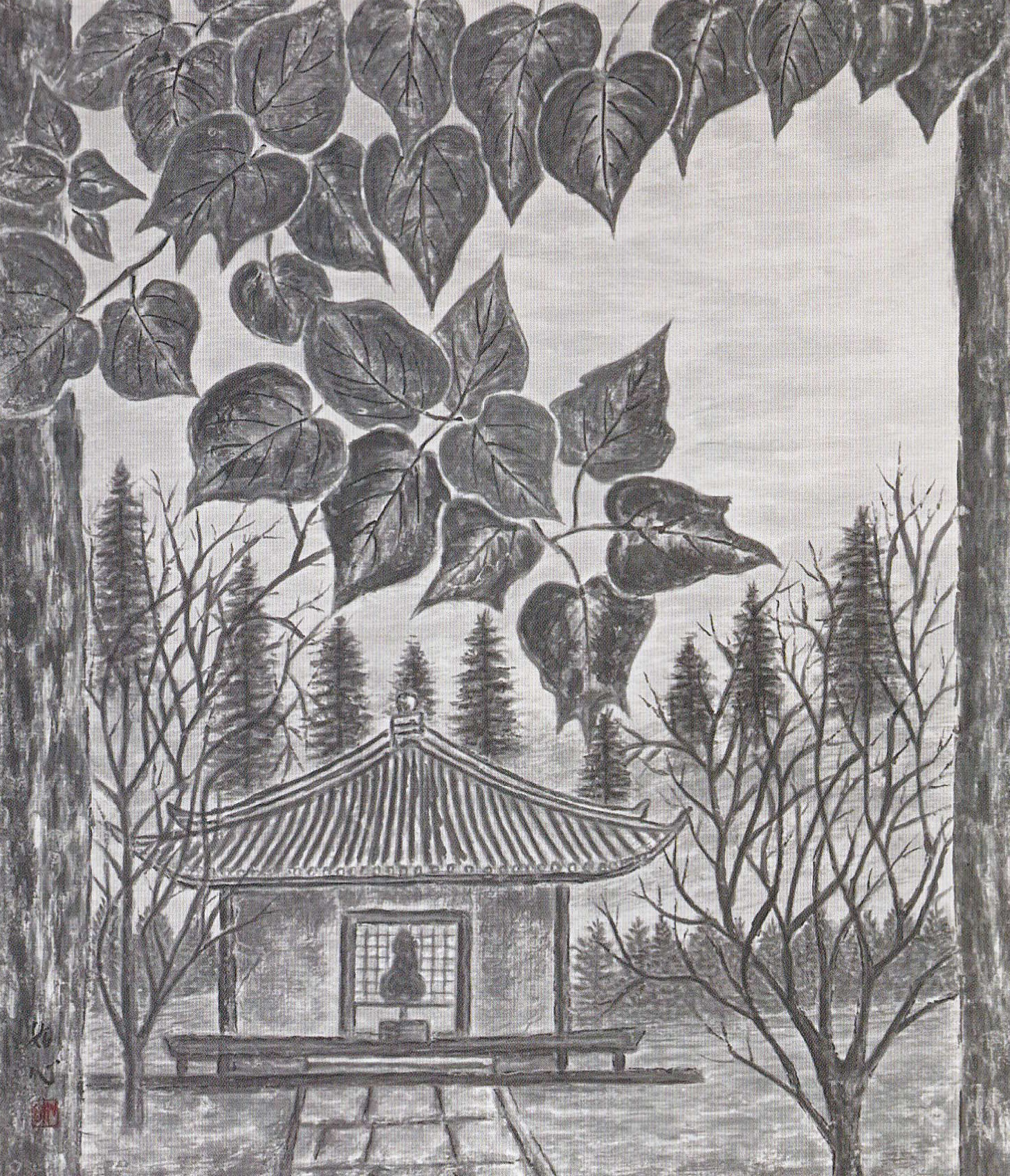 今井如心 夢見堂 F10号