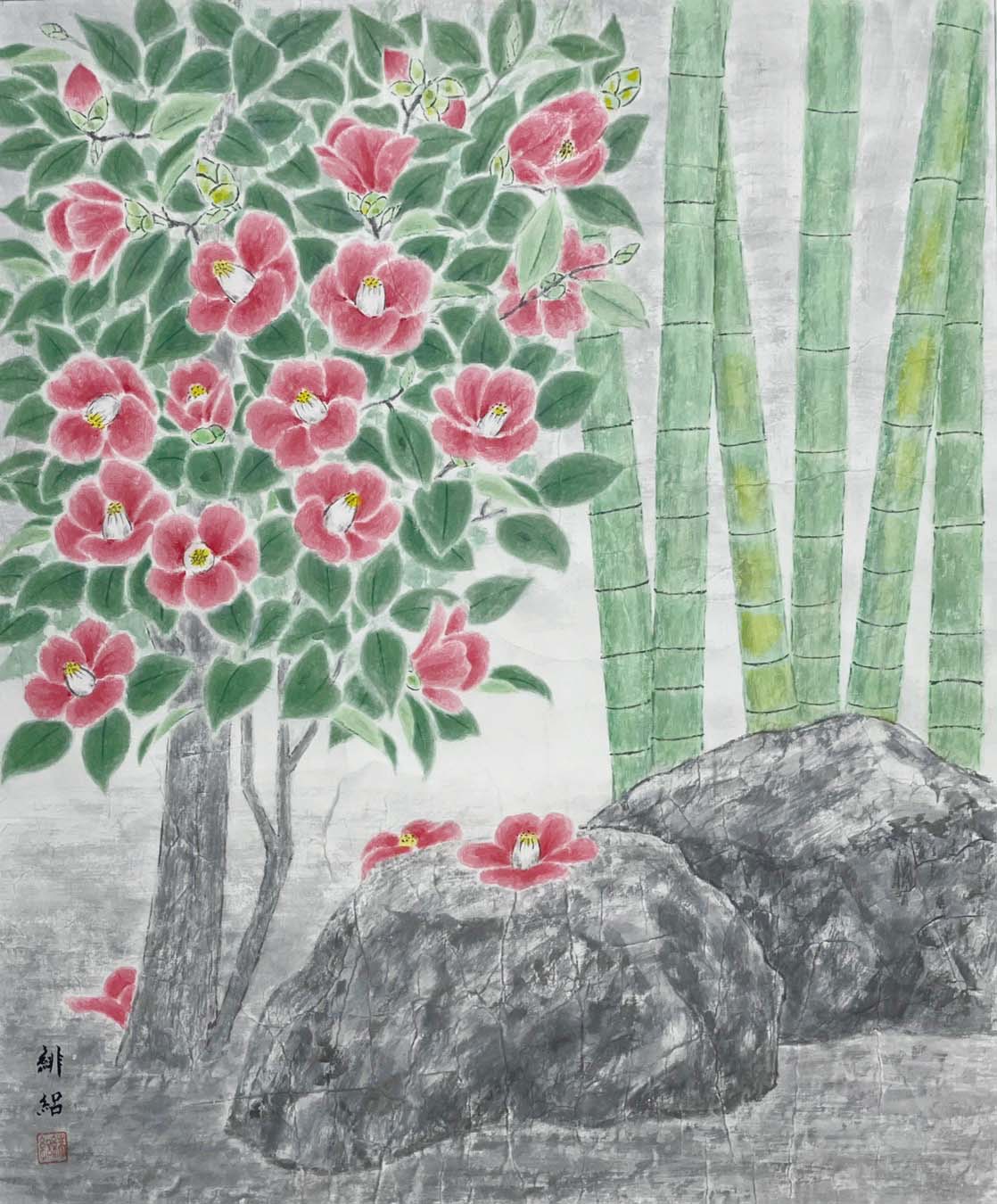 冨田緋絽 追憶 F20号