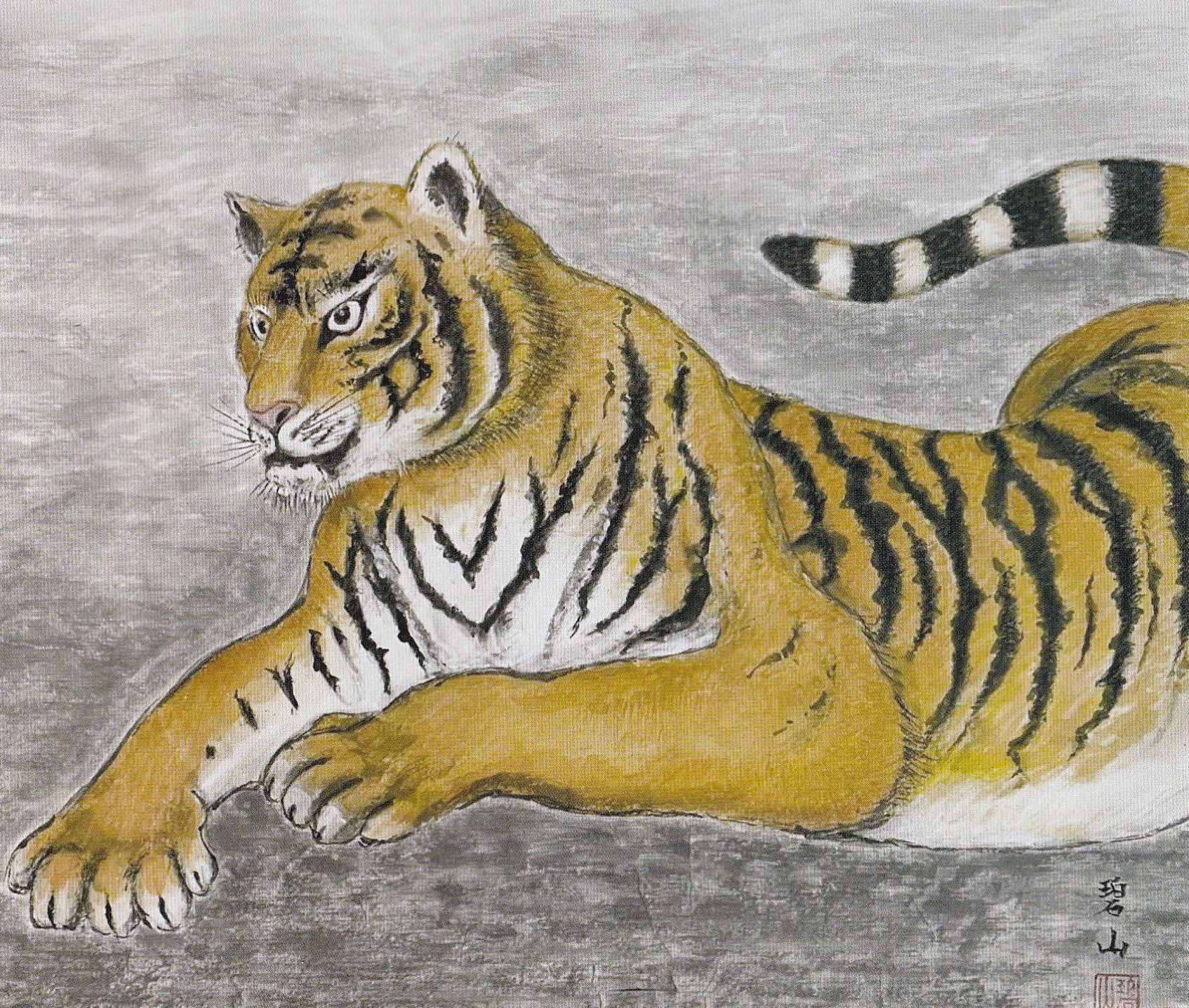 佐藤碧山 懐妊 F10号